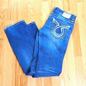 Big Star women's Liv Bootcut Jeans distressed Destroyed size 26R